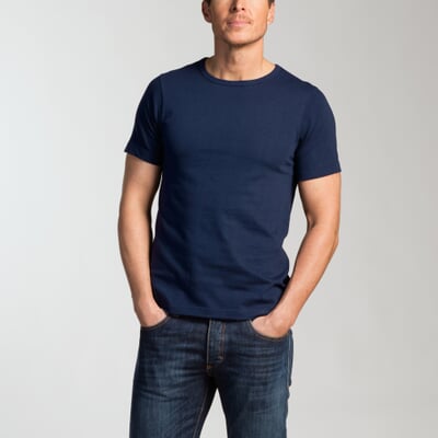 T-Shirt 1950, Blau