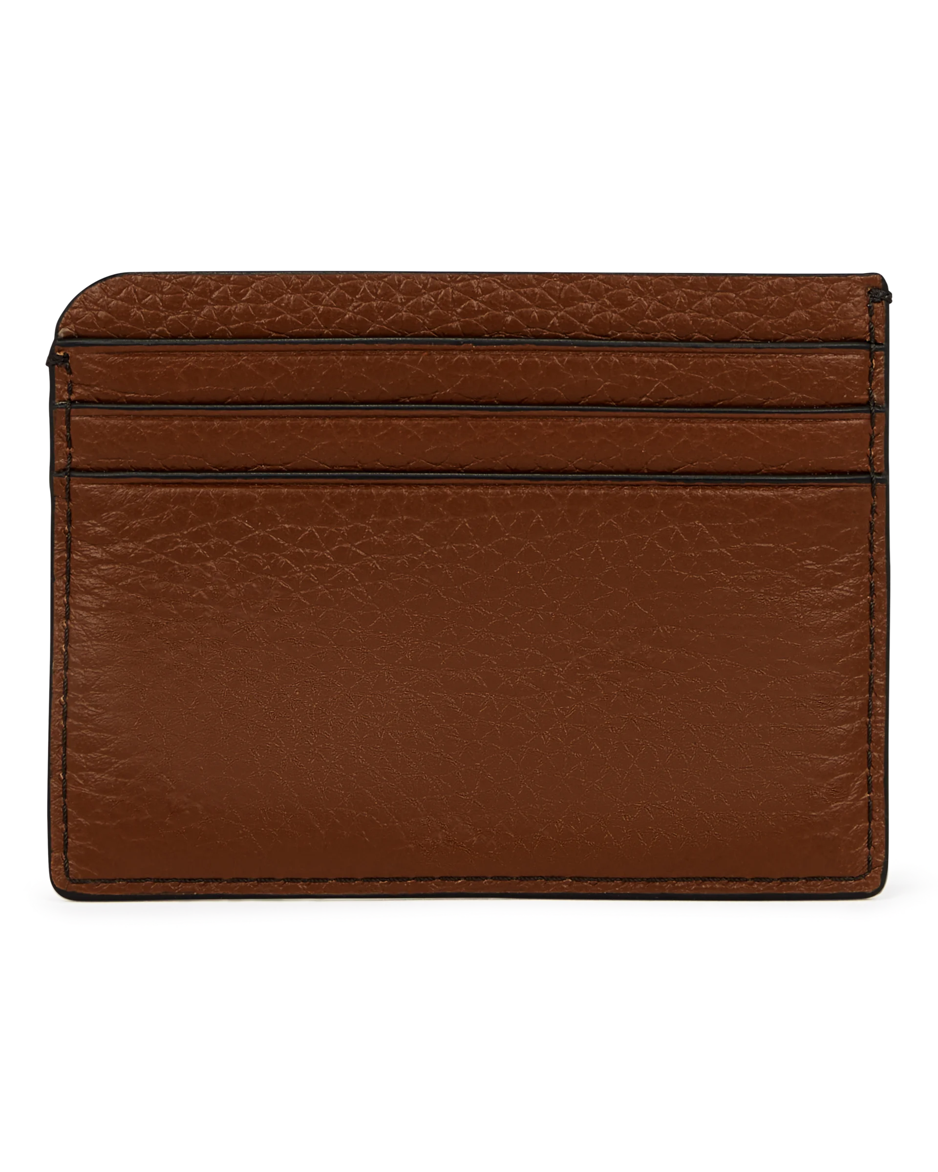 ECCO Card Case Kartenetui aus Leder Braun 8X10X1 cm