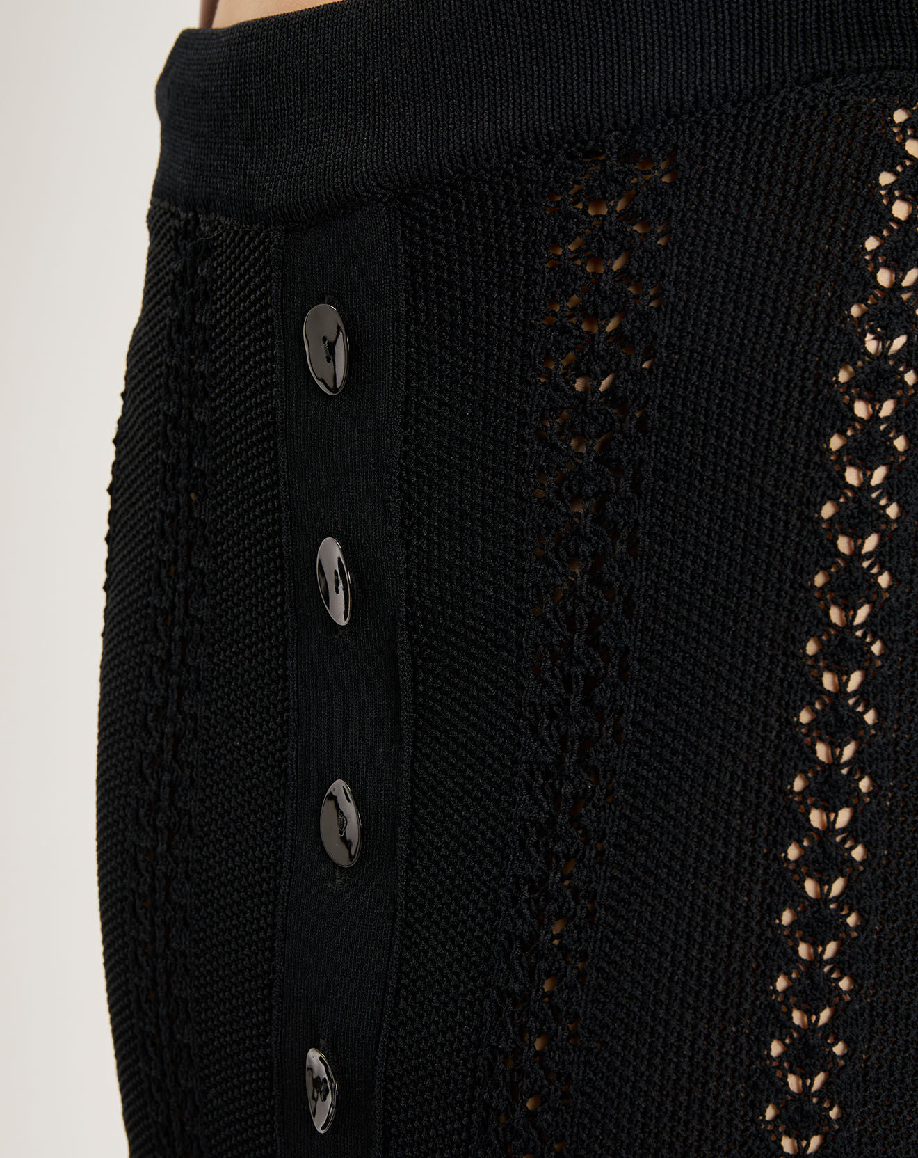 Zapa Jupe en maille Joey noire