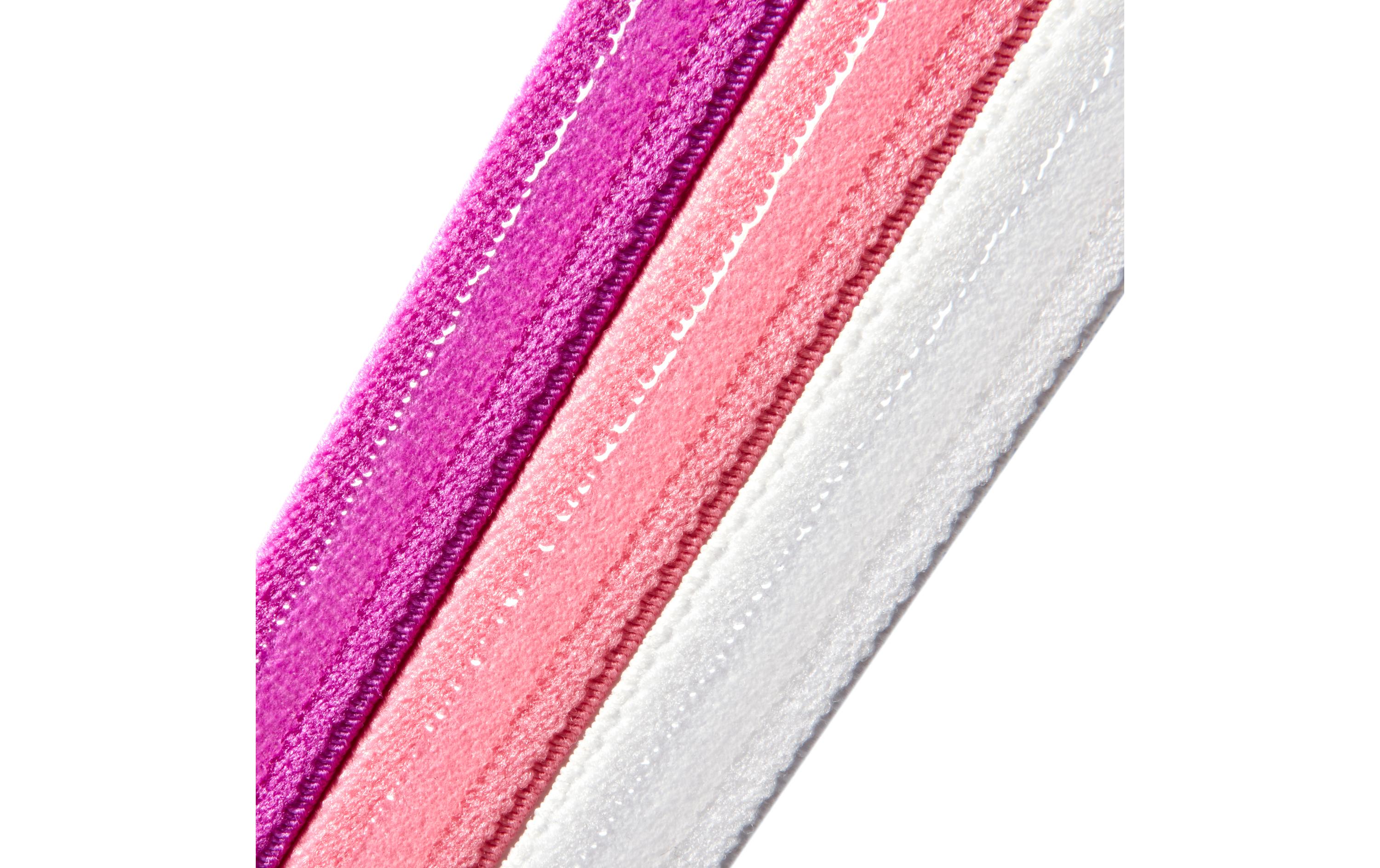 Hairbands Lila/Pink/WeissPackung mit 3 Haarbändern