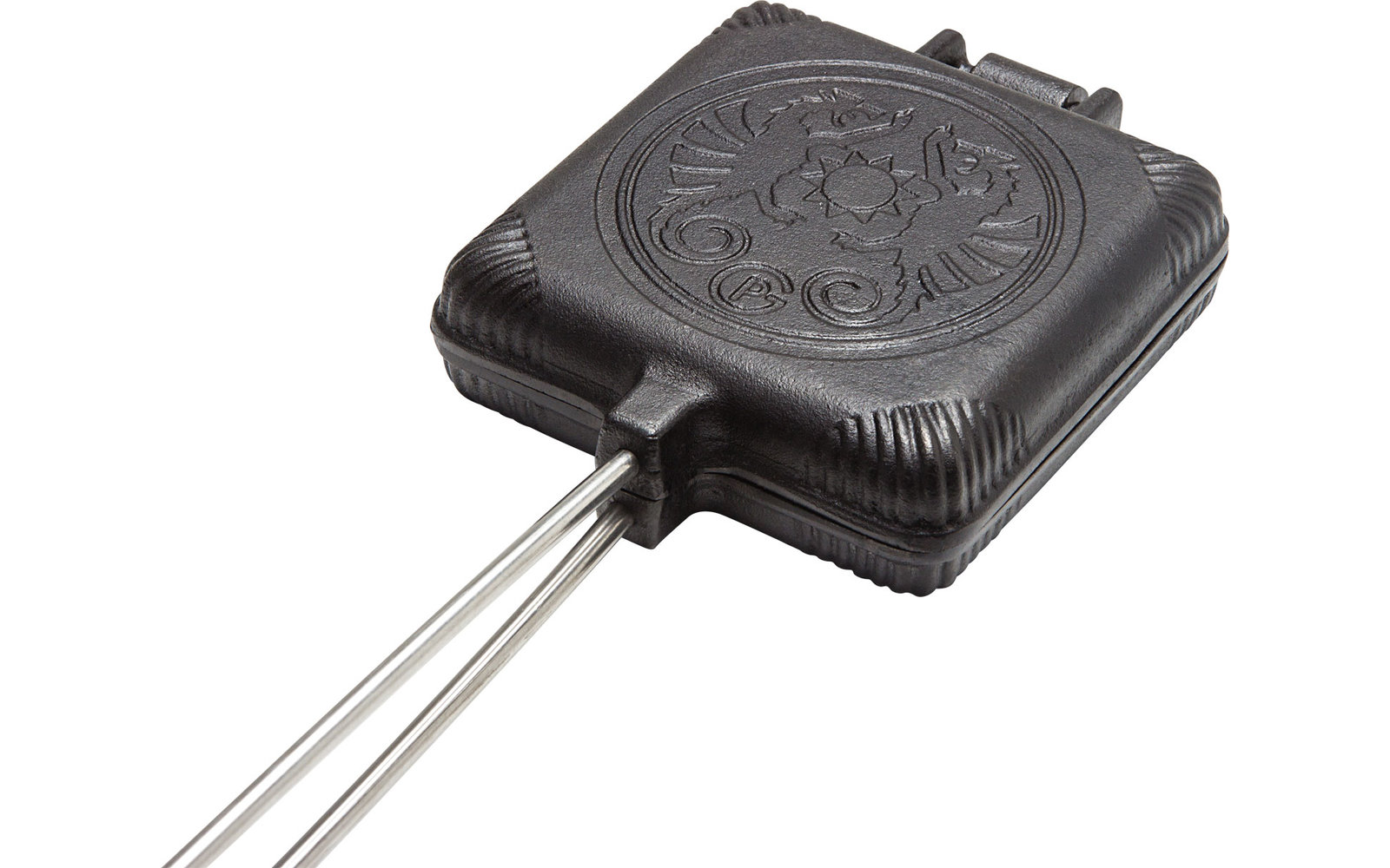 Petromax Gusseisen Sandwicheisen mit Handstab 49,5 cm