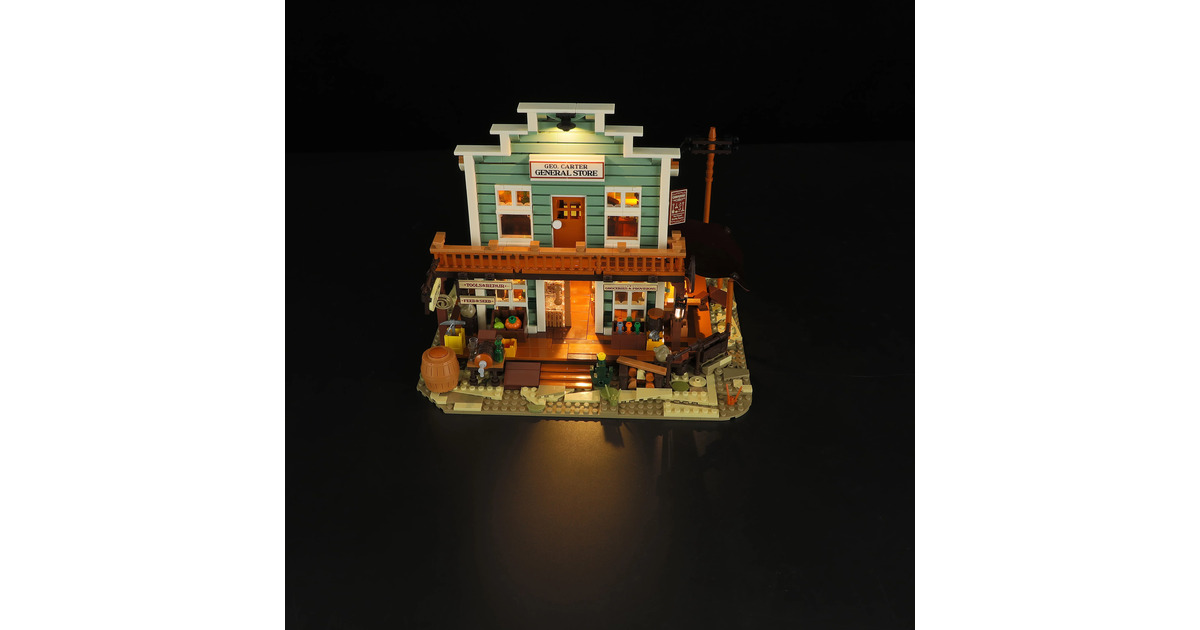LumibricksThe Old West - General Store Constructiespeelgoed  (F9057)