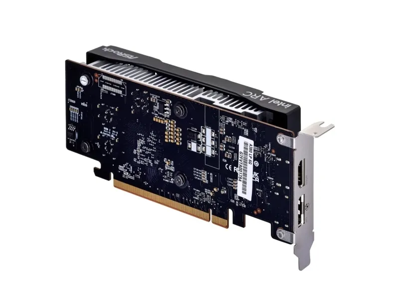 ASRock Intel Arc A380 - Grafikkort - Arc A380 - 6 GB GDDR6 - PCIe 4.0 x8 lavprofil - HDMI, DisplayPort