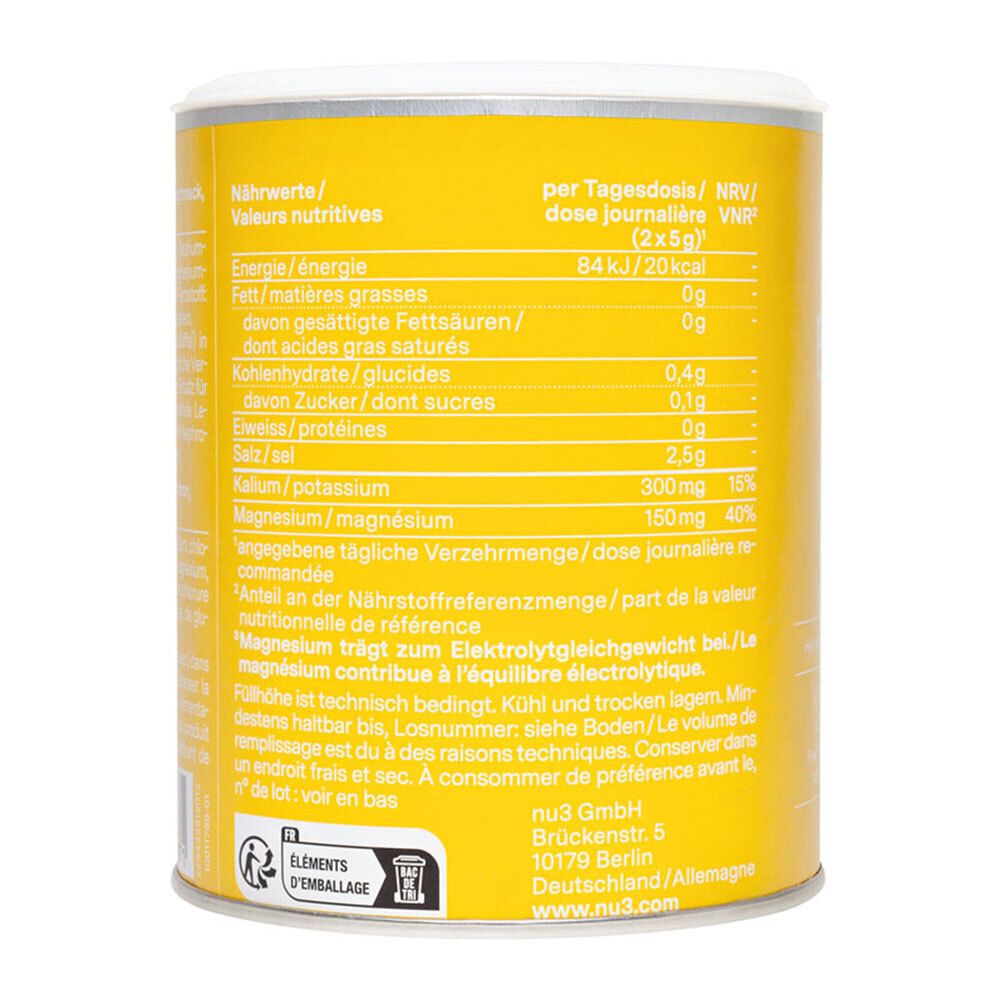nu3 Elektrolyte Drink Lemon
