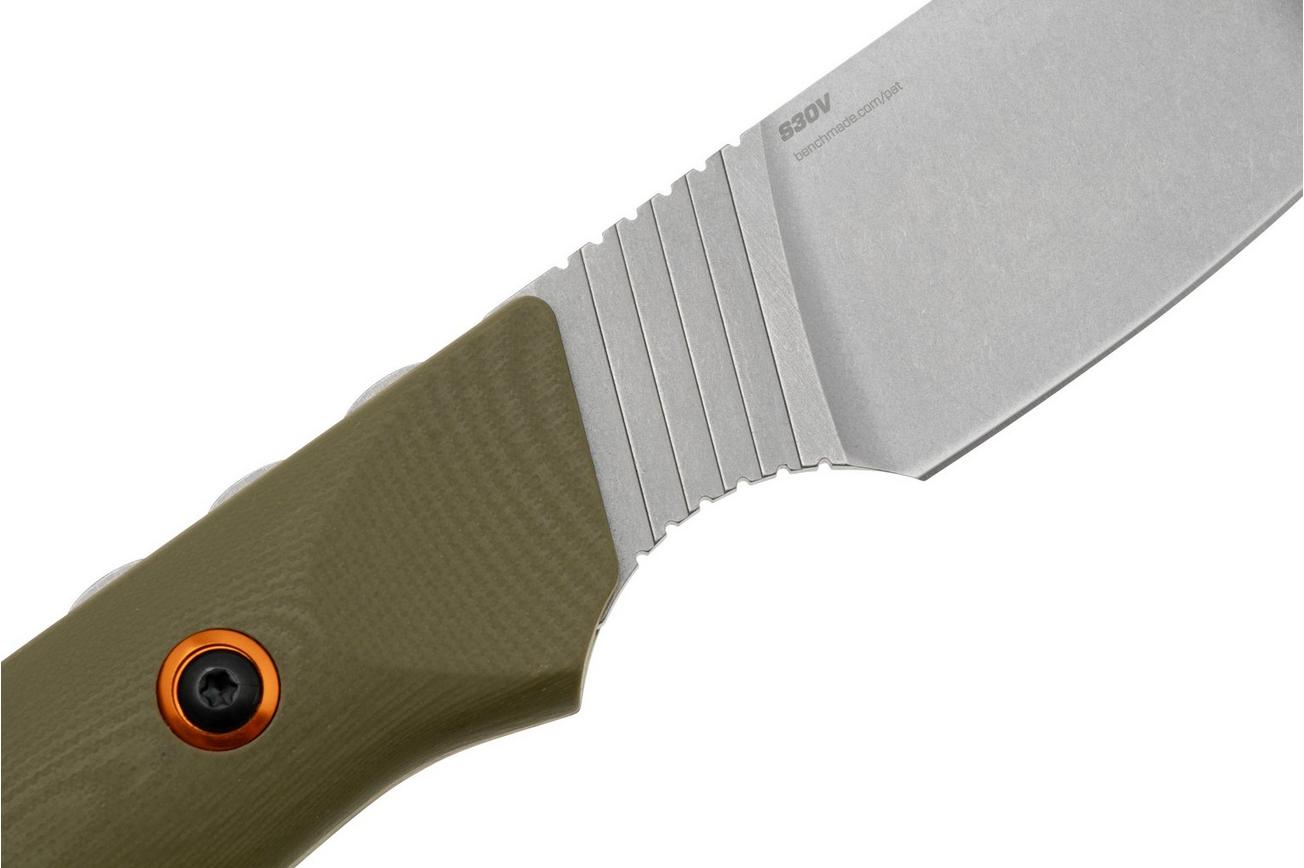 Benchmade Raghorn 15600-01, CPM-S30V, OD Green G10, jachtmes