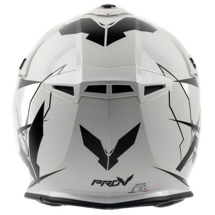 Casque cross Prov SKUD DALLAS 2024 - Blanc / Noir