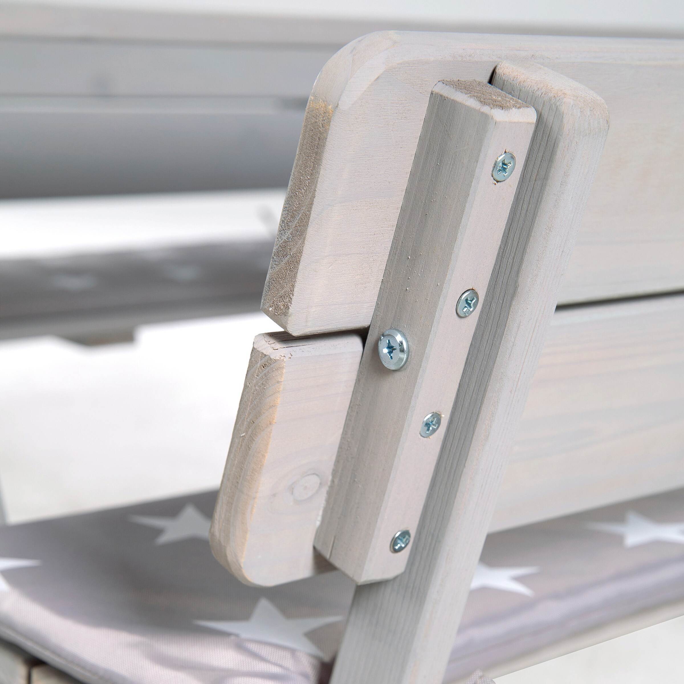 roba Kindersitzgruppe 'PICKNICK for 4' Outdoor +, mit Lehne, grau Outdoor +