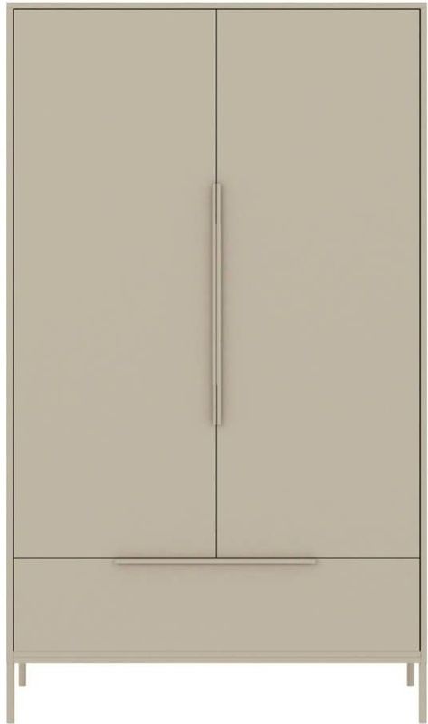 Born Lucky - Kledingkast Belmond - Clay - Hout - 2 Deuren