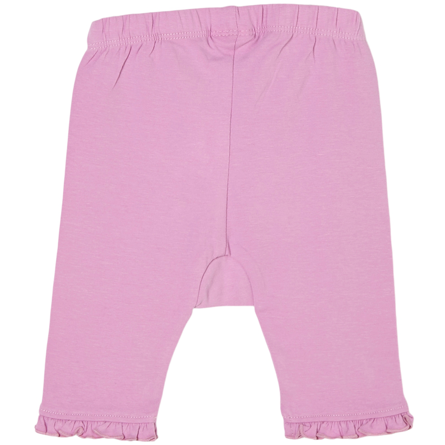 s.Oliver 34-Leggings mit Rüschen pink