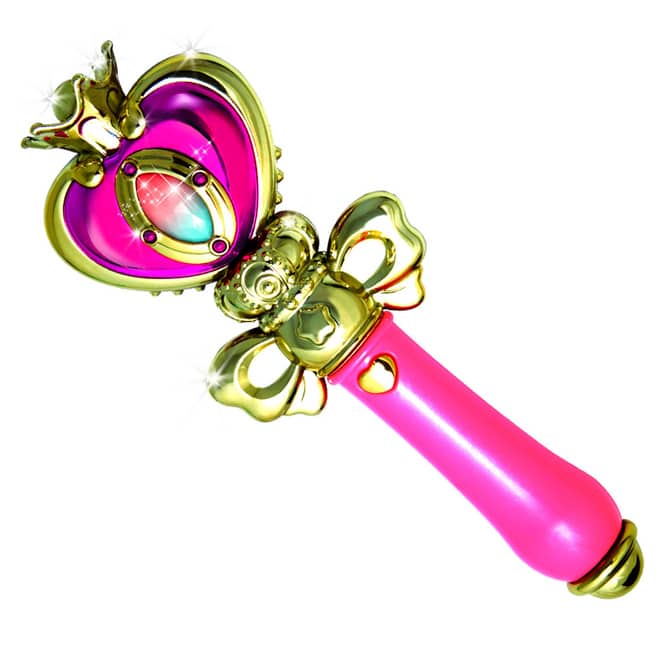 Zauberstab - Herz - pink-gold