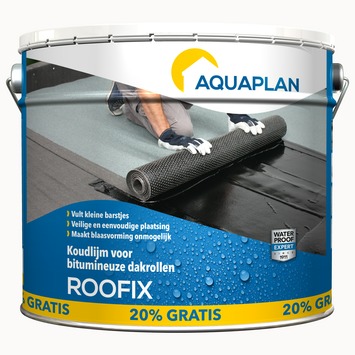 Aquaplan Roofix koudlijm 10 liter   20% gratis