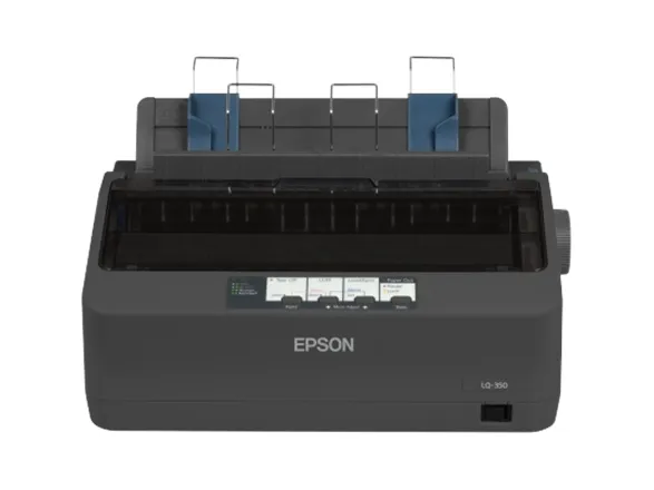 Epson LQ 350 - Printer - S/H - dot-matrix - 24 pin - op til 347 tegn/sek. - parallel, USB 2.0, seriel