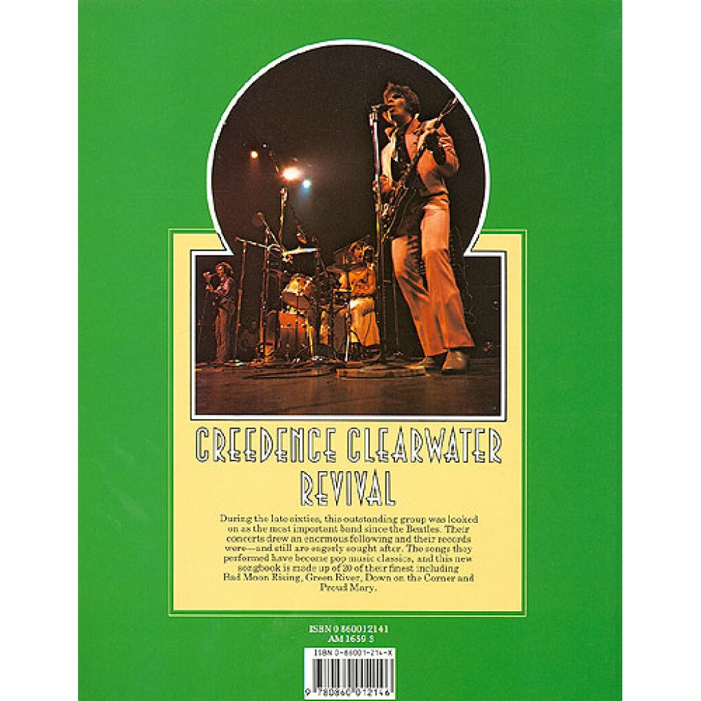 MusicSales The Best Of Creedence Clearwater Revival voor piano, zang en gitaar