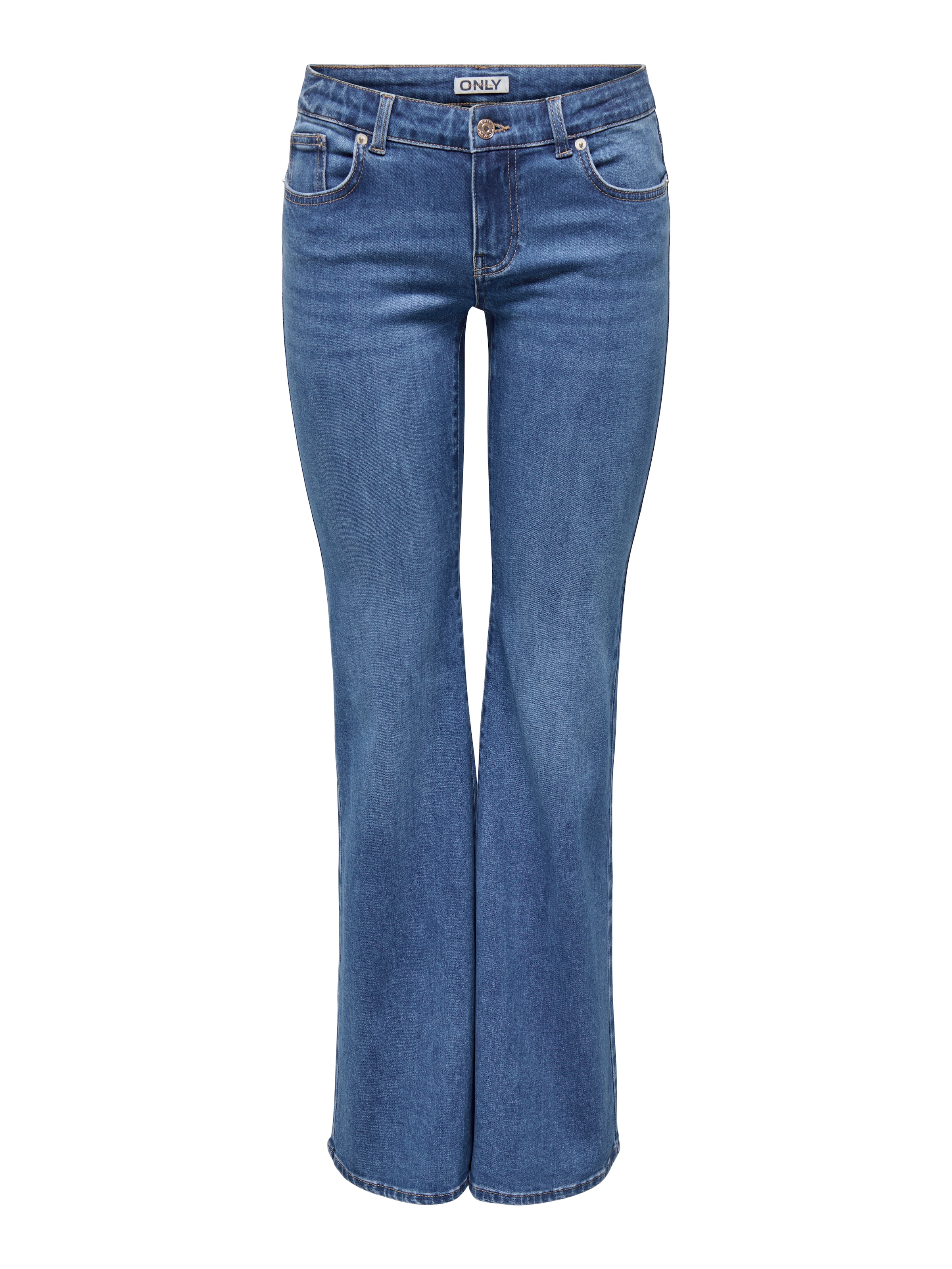 ONLY Bootcut-Jeans »ONLTIGER LW WIDE MB FLARED DNM PIM«