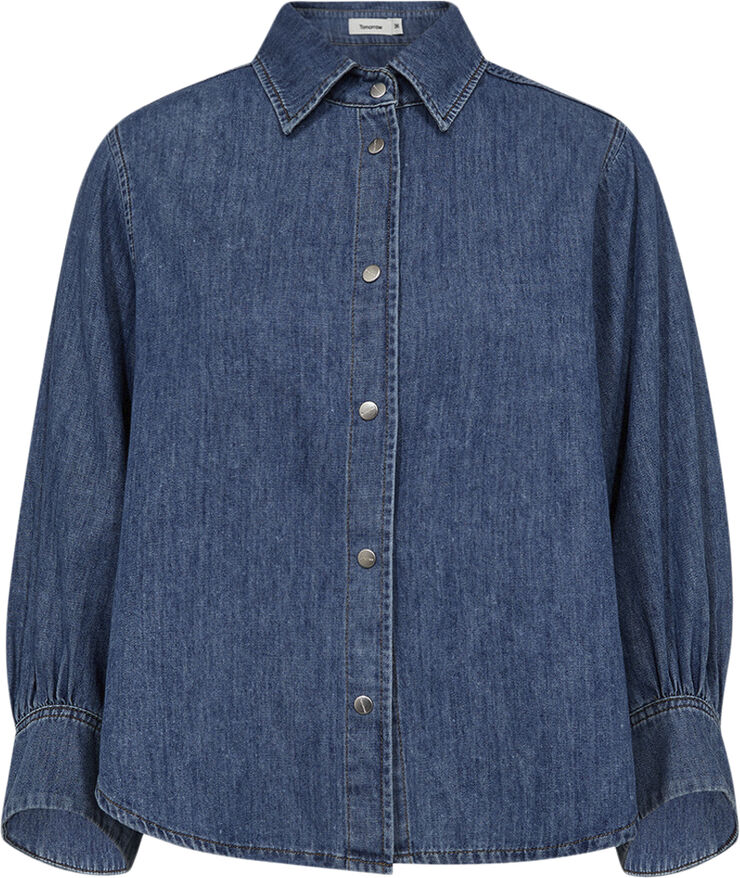 Tomorrow TRW-New Hepburn Shirt Boston Denim blue