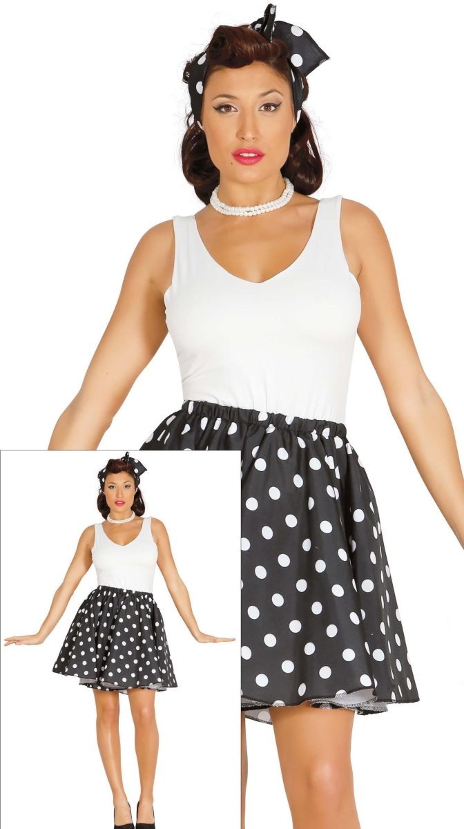 Grease Kostuum Set 50's Dames L