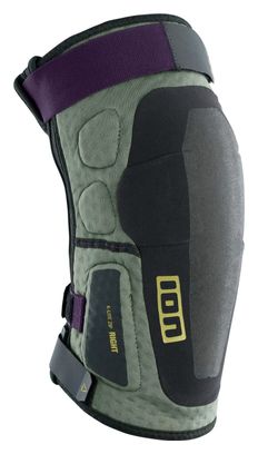 Genouillères VTT ION K-Lite Zip Vert Unisexe