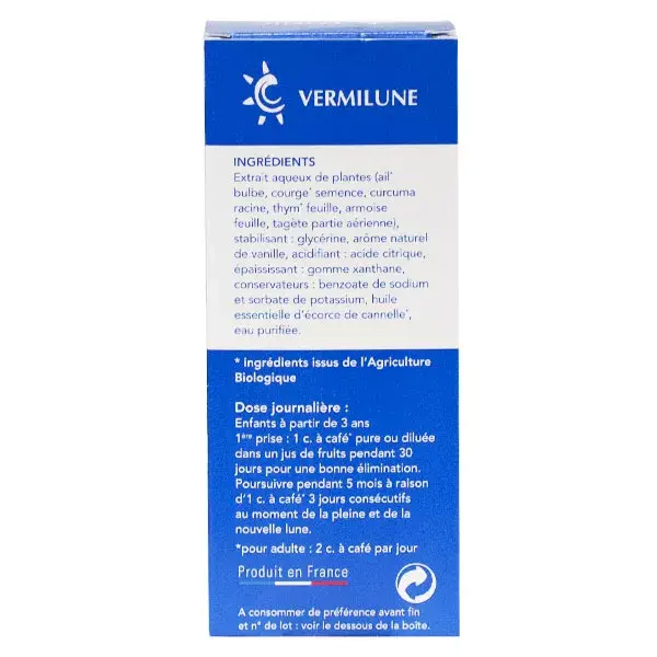 Tônico Nature Vermilune para Crianças e Adultos 150ml