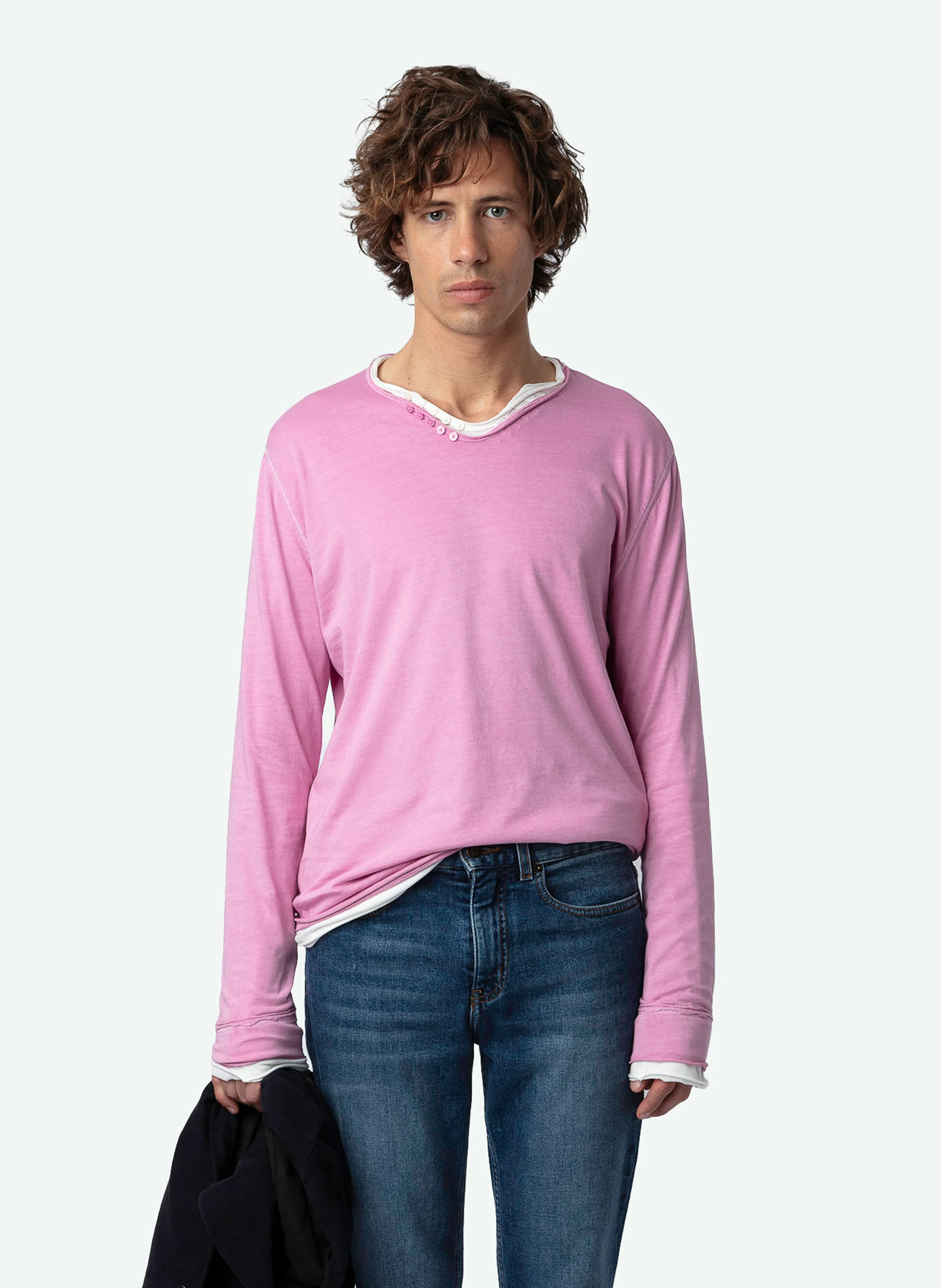 MONASTIR - Tee-shirt tunisien en coton bio | Rose