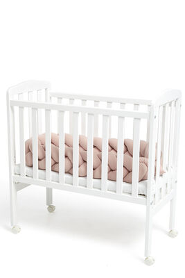 Alice & Fox ALEAH Flettet Sengekant 200cm, Dusty Pink