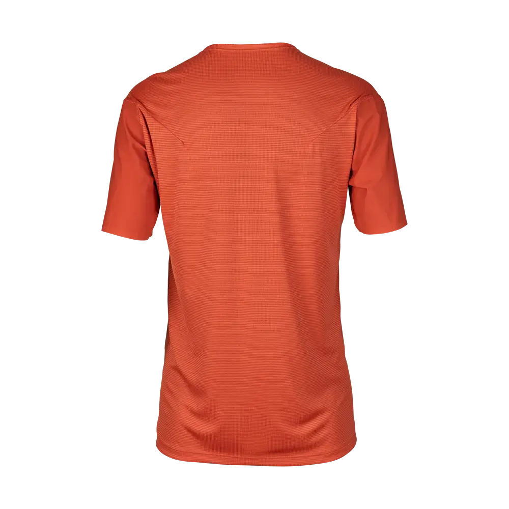 Fox Flexair Pro MTB Fietsshirt Korte Mouwen Oranje Heren