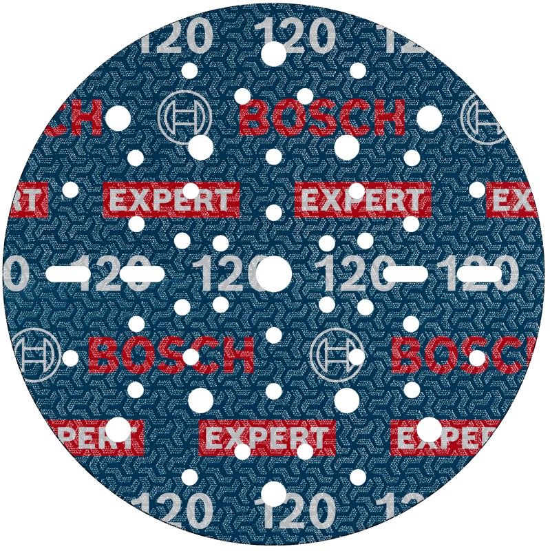 Bosch 2608902451 EXPERT Schuurschijf O780 met film onderlaag, 150 mm, G120, 50x (50 stuks)