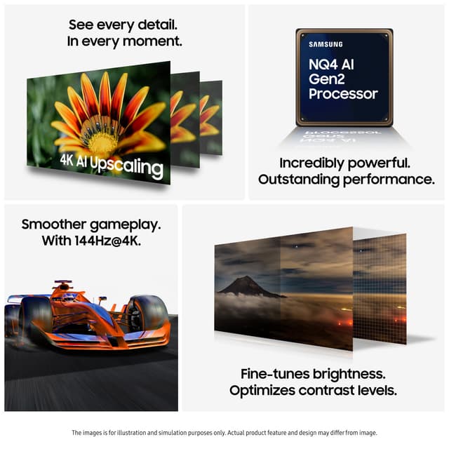 Samsung 75” QN77F Neo QLED 4K Edge MiniLED Smart TV (2025)