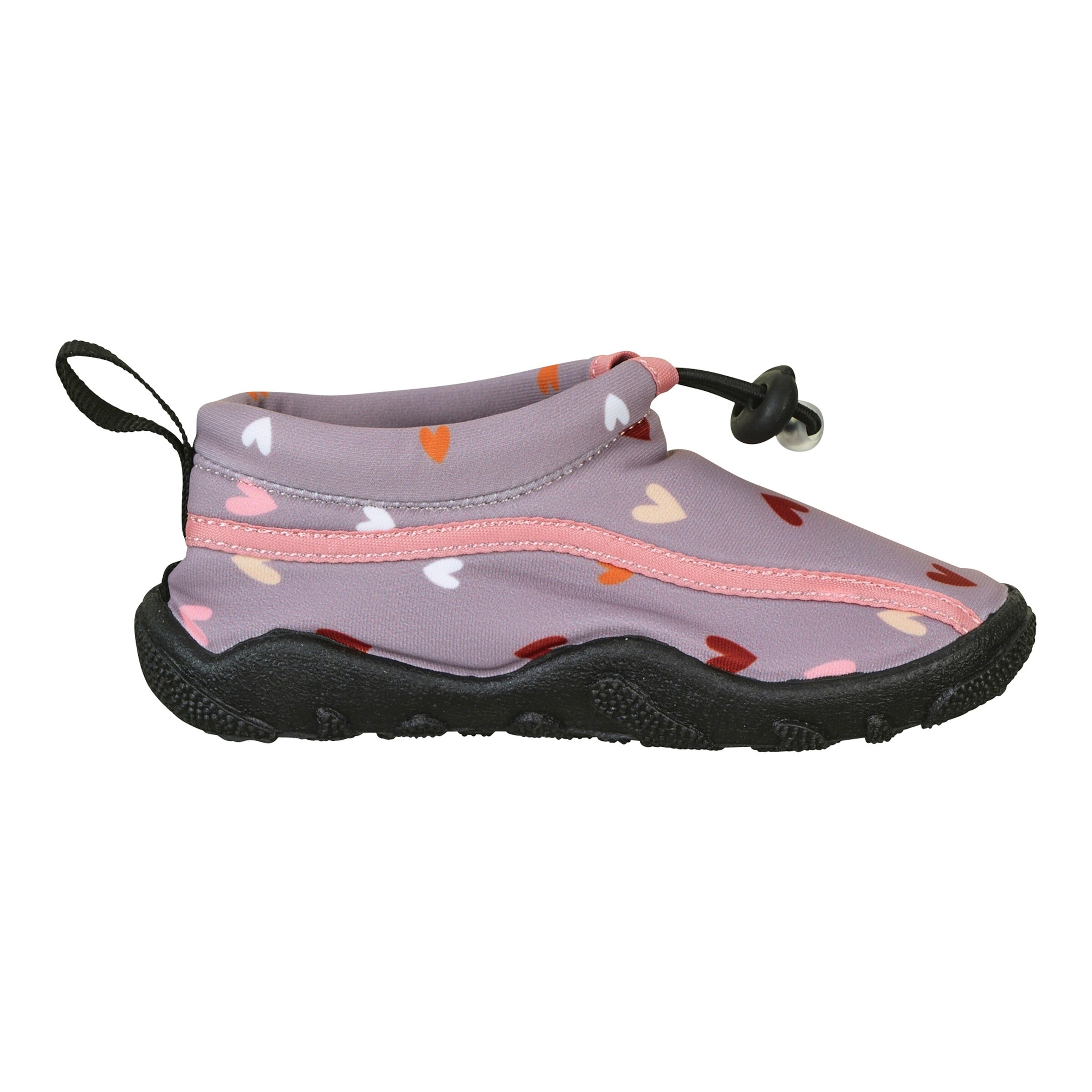 Sterntaler Aqua-Schuhe mit Kordelstopper Herzen flieder