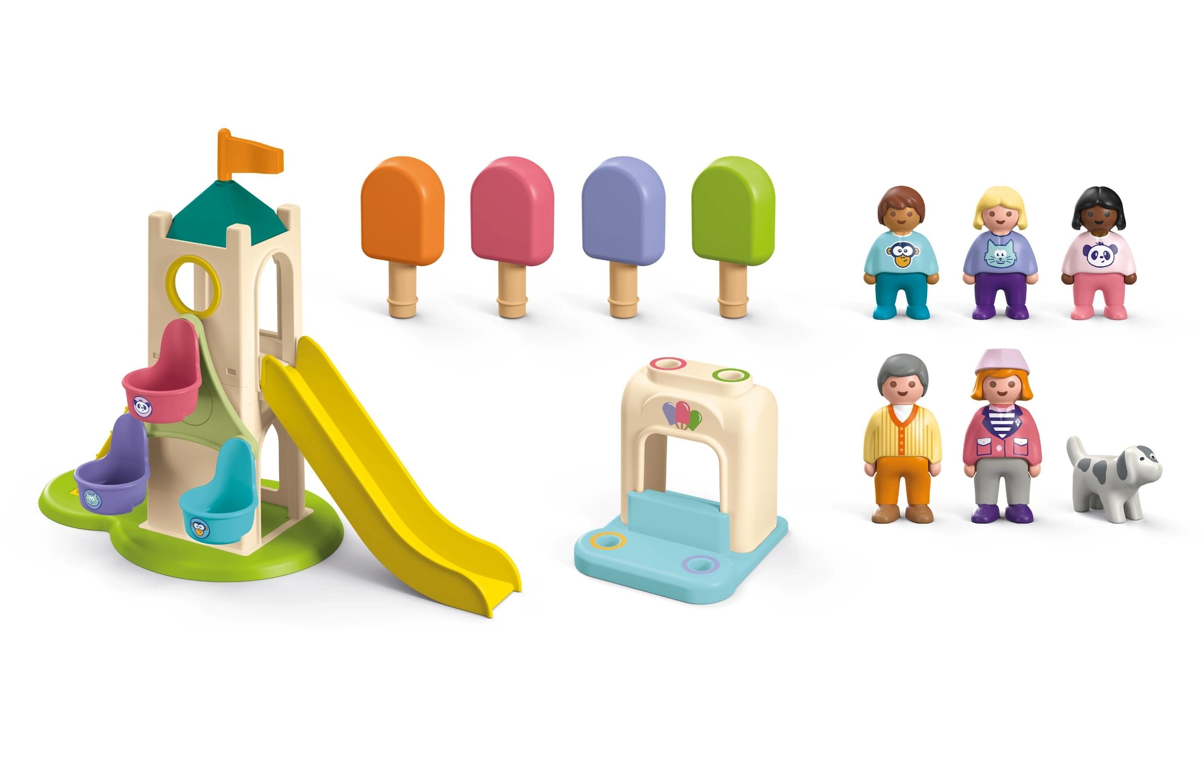 Playmobil® Spielbausteine »Junior Erlebnisturm mit Eisstand 71703«