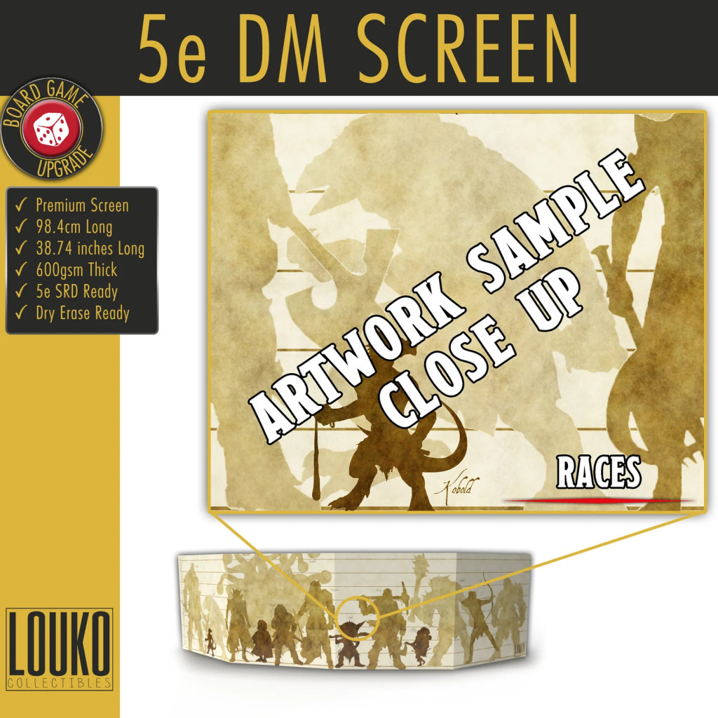 Races - Écran de Maître du Jeu - 5ème Ed.