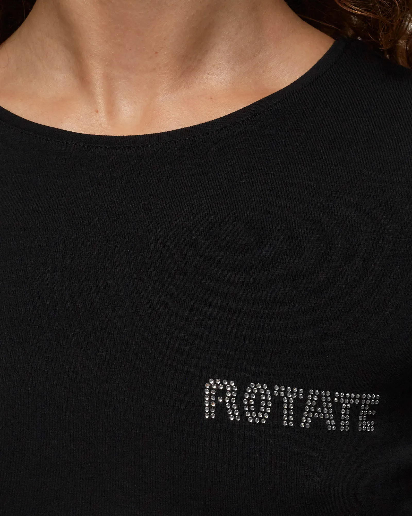ROTATE Birger Christensen Long Sleeve Logo Tee