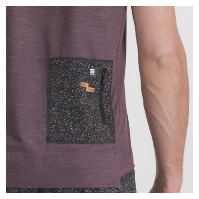 T-Shirt Technique Unisexe Sportful Sky Rider Giara Violet