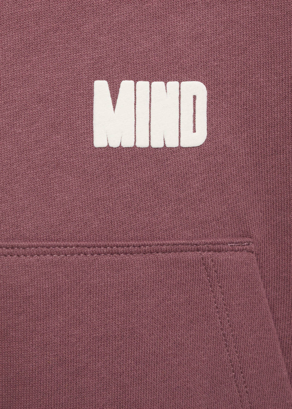 Mango Kids hoodie donkerrood