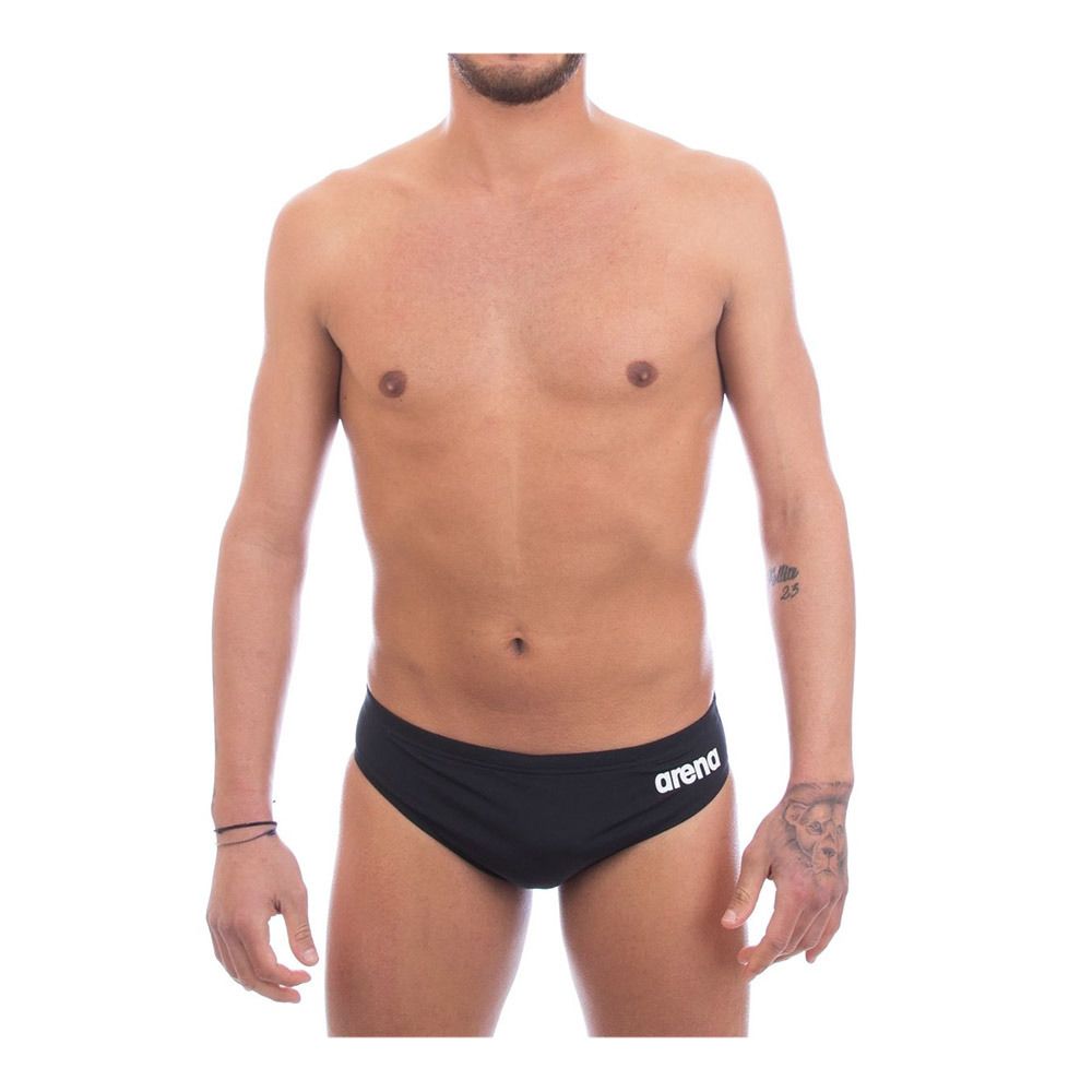 Arena SOLID - Slip de bain Homme black/white