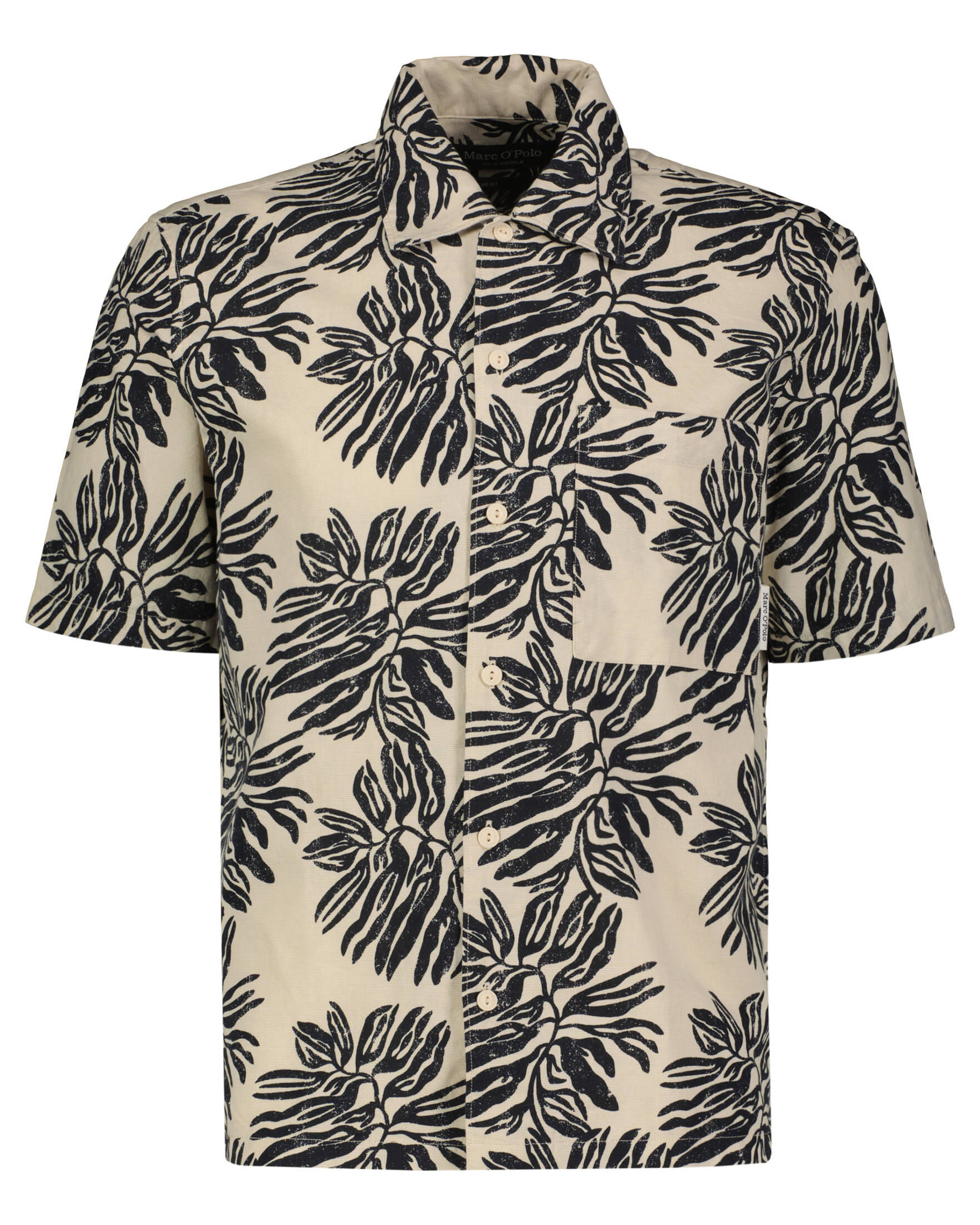 Marc O'Polo| Herren Hemd Kurzarm Regular Fit