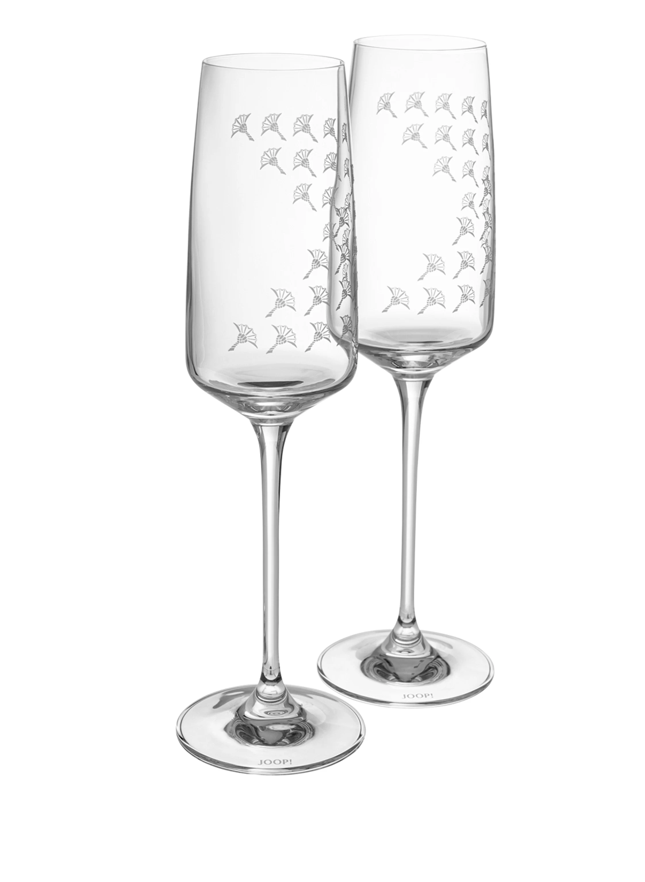 JOOP! 2er-Set Champagnergläser FADED CORNFLOWER