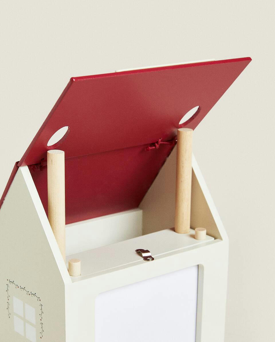MOLDURA DE CASA DE NATAL PARA COLORIR PARA CRIANÇAS