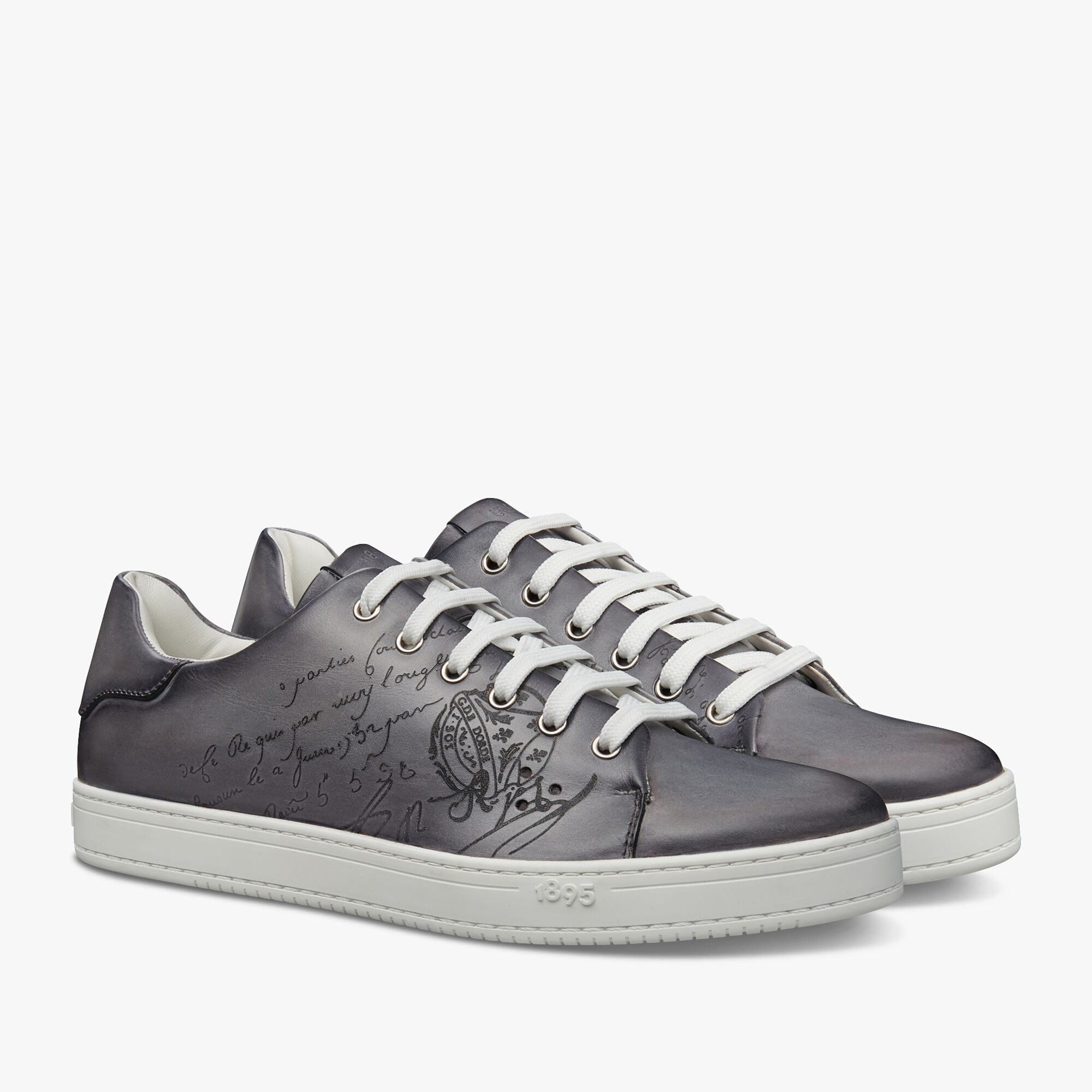 Sneaker Playtime En Cuir Scritto