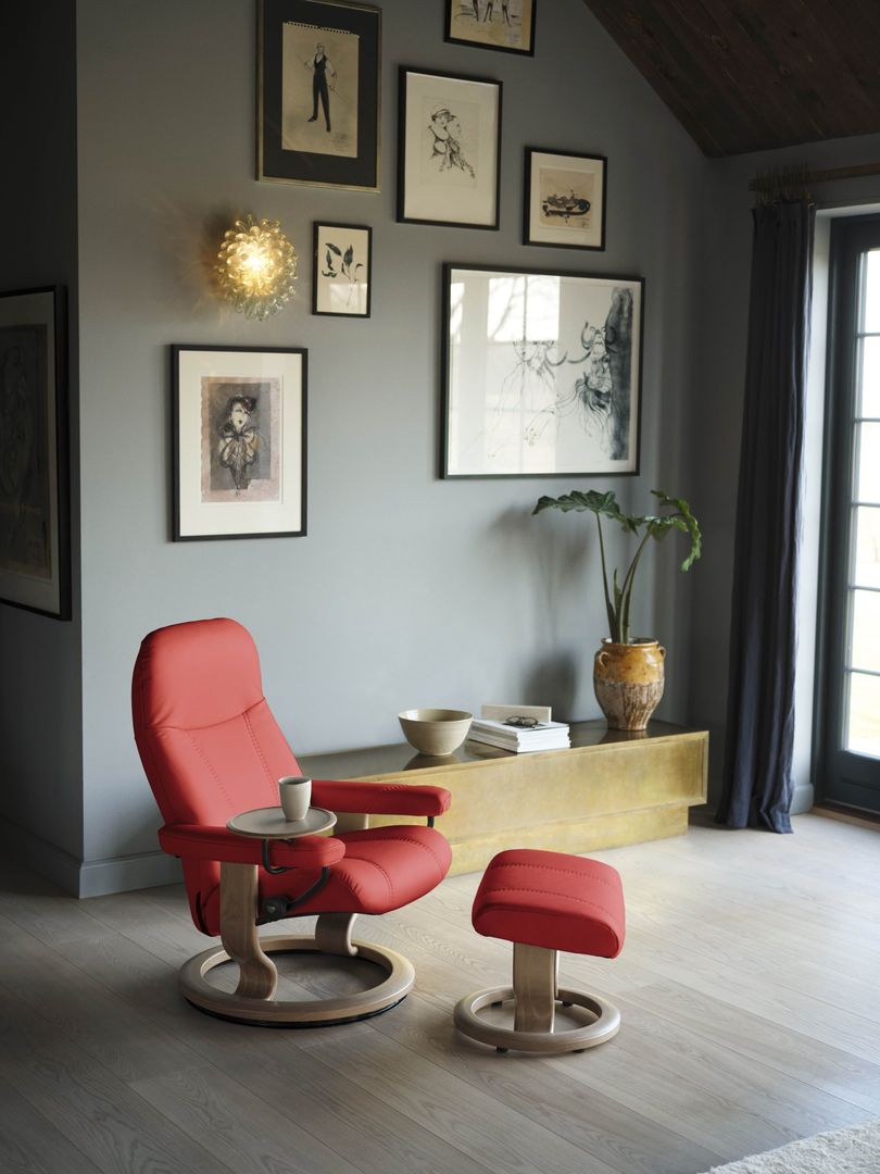 Stressless Consul Relaxfauteuil + Hocker