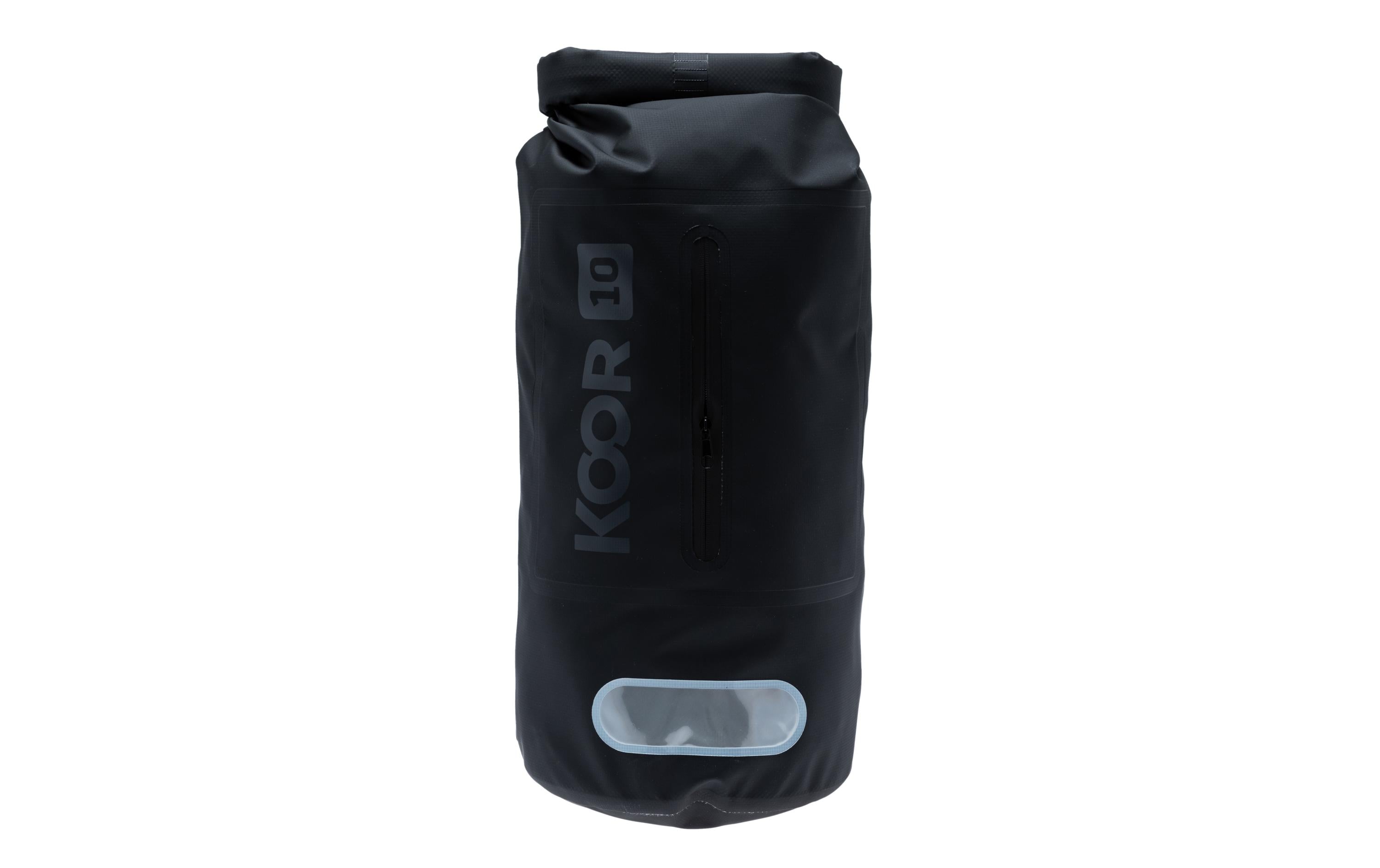 Dry Bag Toore Schwarz 10 lWasserdichter Schwimmsack