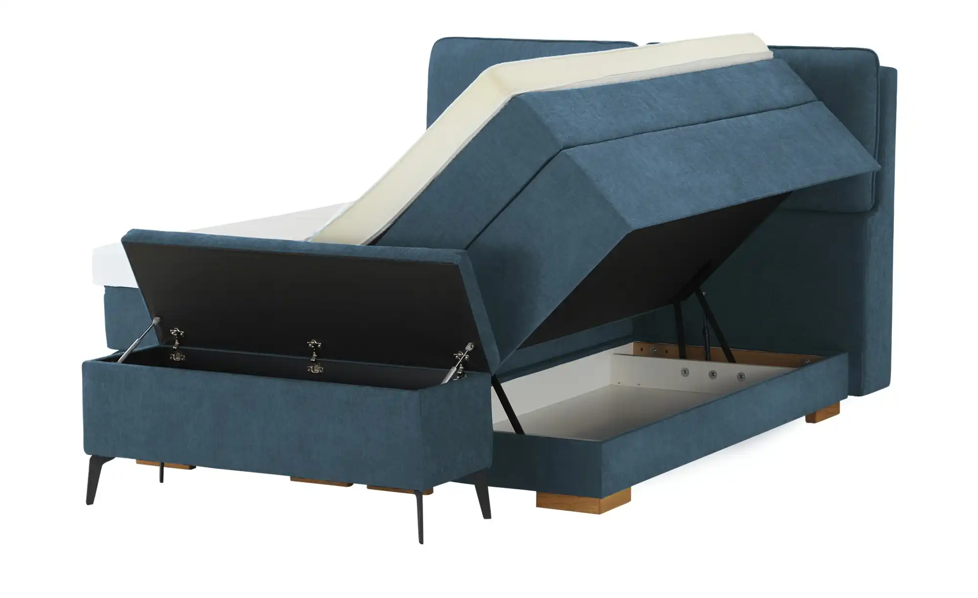 Wohnwert Boxspringbett mit Bettkasten Dormian Besta