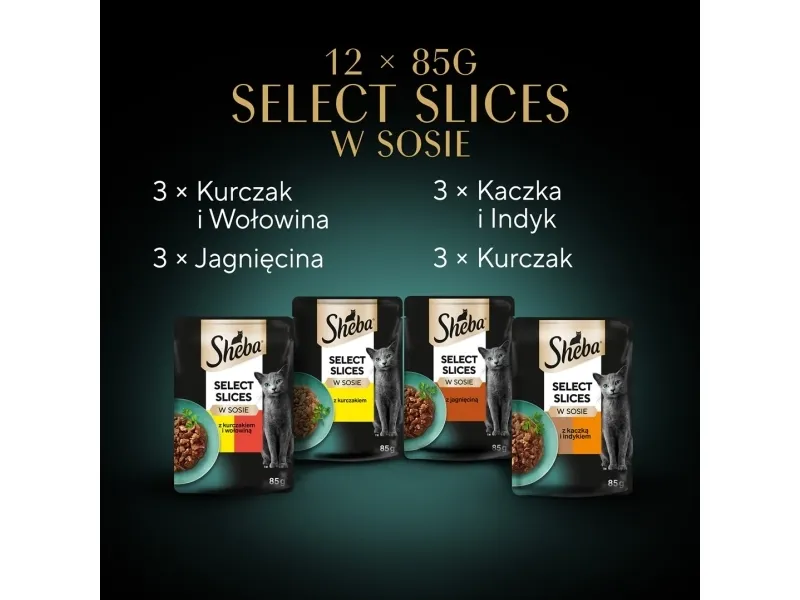 Sheba udvalg i sauce saftige smagsvarianter