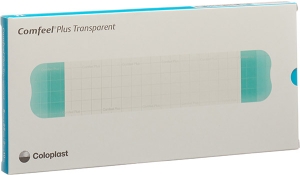 Comfeel Plus Transparent Hydro Verband 5 x 25 cm, 5 Stück