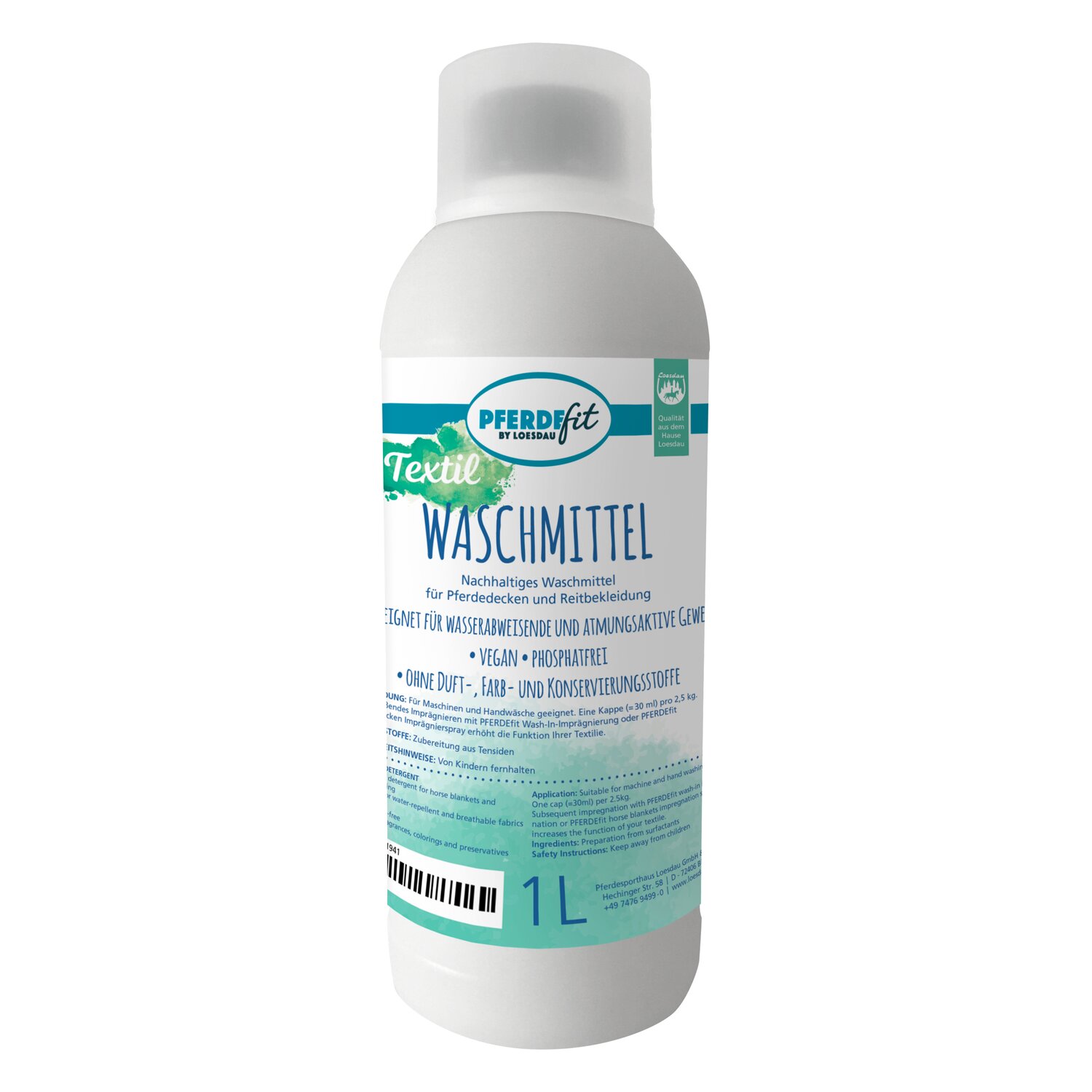 PFERDEfit by Loesdau Textil-Waschmittel  - 1 L