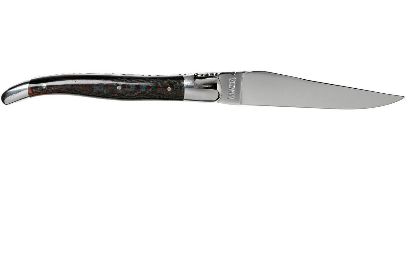 Laguiole en Aubrac Classic 12cm blauw plataan L0212PYBI/FSJ1