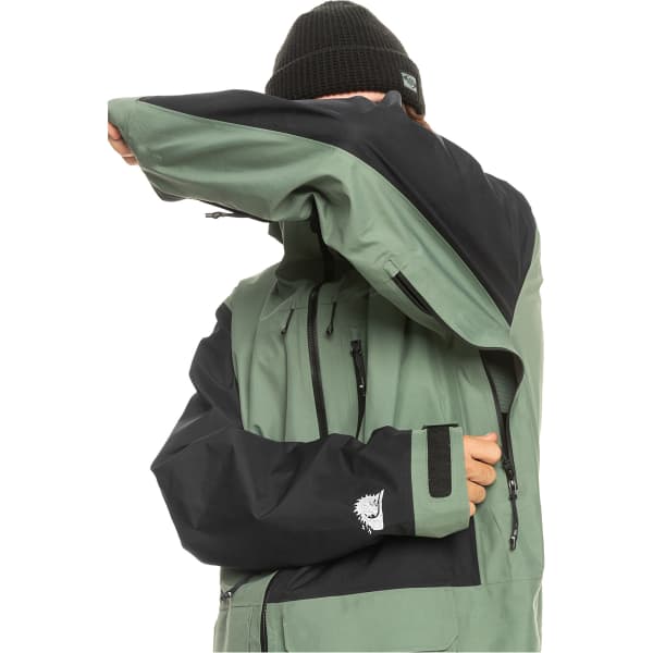 Veste de ski QUIKSILVER HLPRO S CARLSON LAUREL WREATH