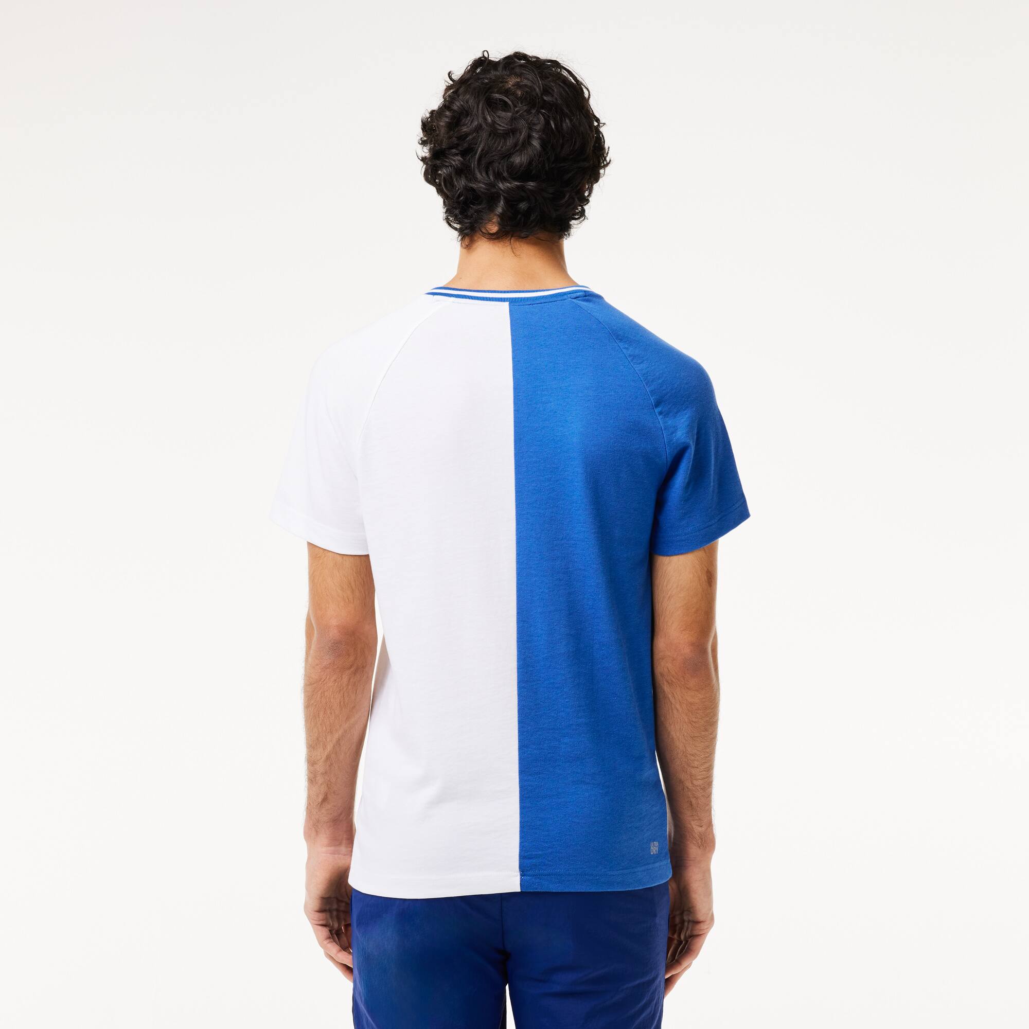 LACOSTE SPORT x Daniil Medvedev Ultra-Dry-T-Shirt T-Shirts - Blau - Lacoste - Herren