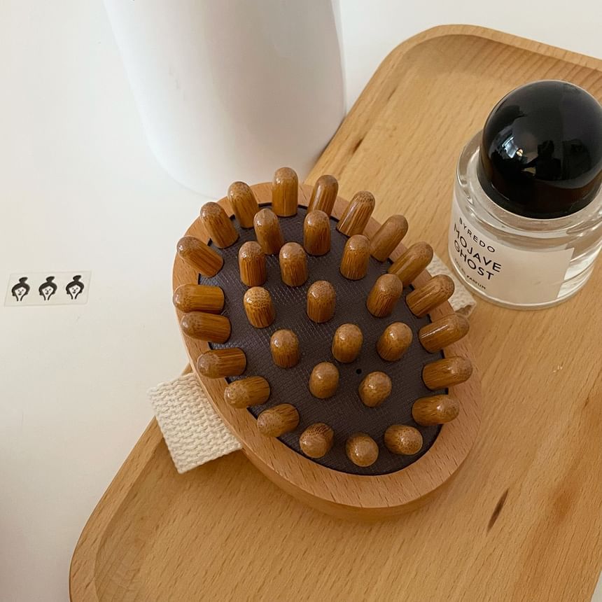 Intimo - Houten Hoofdhuid Massager