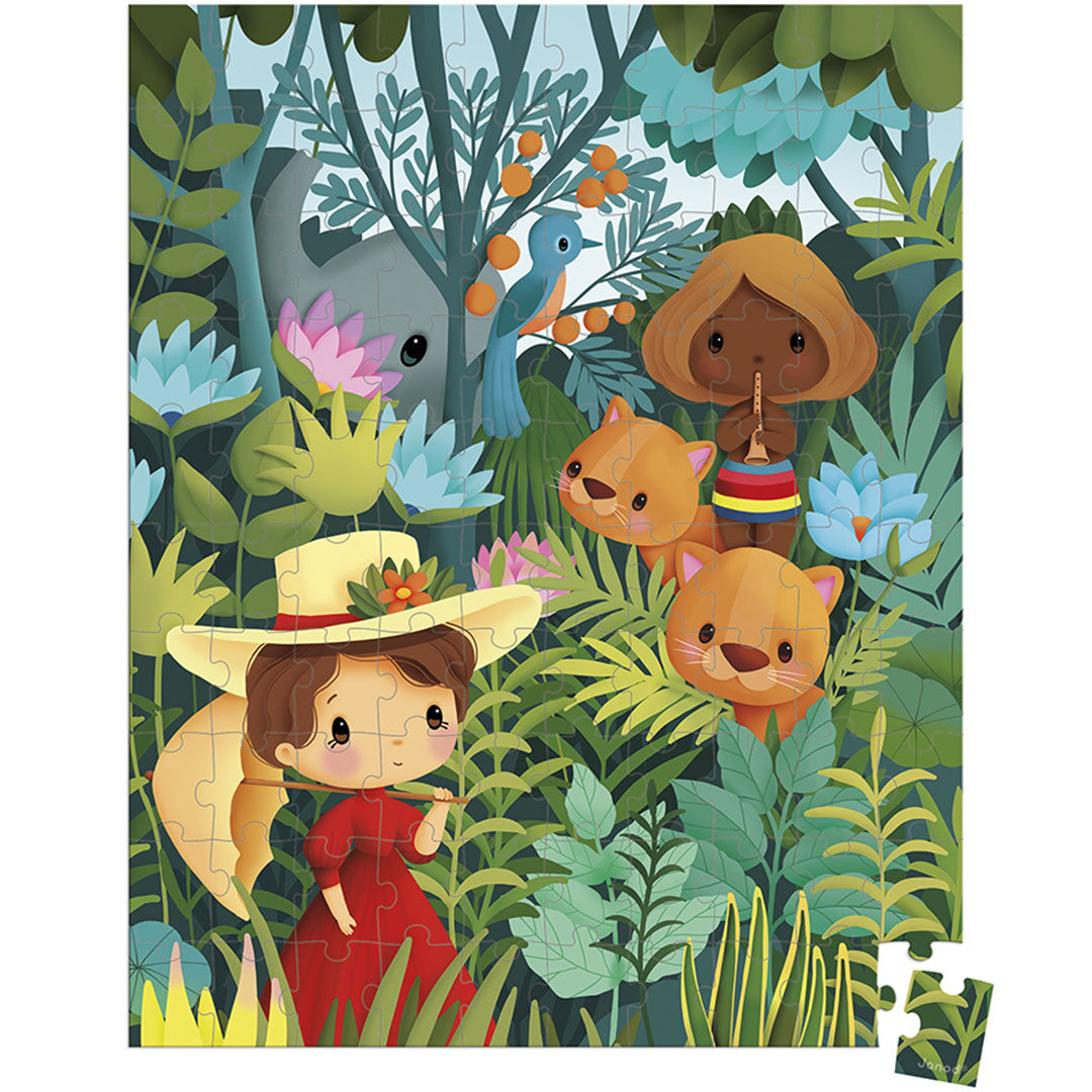 Janod puzzel rousseau-inspired - 100st