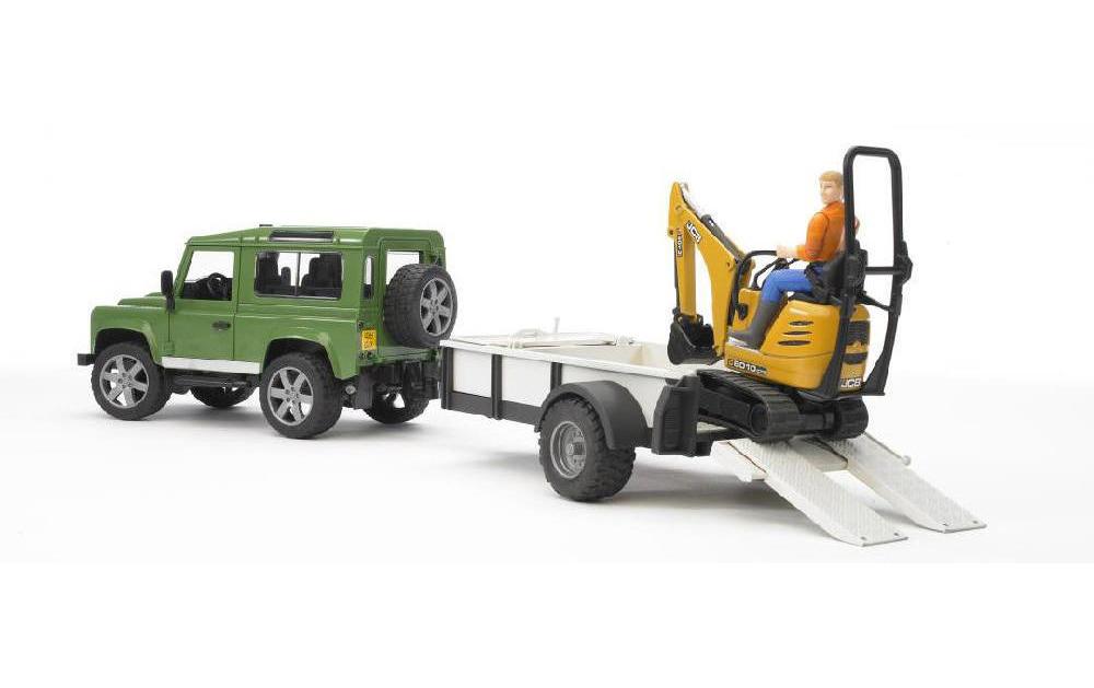 Off-Road Fahrzeug Land Rover DefenderProfi-Serie, Massstab 1:16